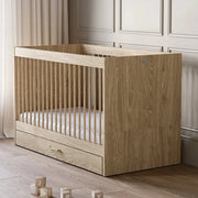 Silver Cross Geneva 3 Piece Nursery Set - Oak