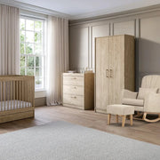 Silver Cross Geneva 5 Piece Furniture Set - Oak