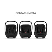 Silver Cross Glide Plus 360 Infant Car Seat - Iconic Black