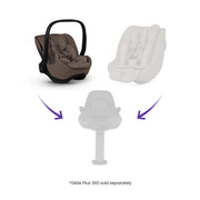 Silver Cross Glide Plus 360 Infant Car Seat - Timeless Cocoa
