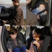 Silver Cross Motion 3 All‑Size Car Seat – Iconic Black