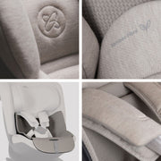 Silver Cross Motion 3 All‑Size Car Seat – Natural Taupe