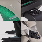 Silver Cross Motion 3 All‑Size Car Seat – Natural Taupe
