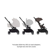 Silver Cross Nia Compact Stroller - Chocolate