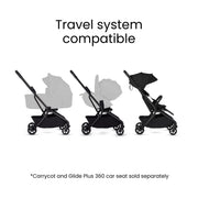 Silver Cross Nia Compact Stroller - Onyx