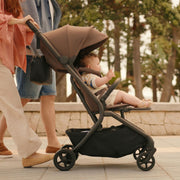 Silver Cross Nia Stroller with Carrycot - Champagne