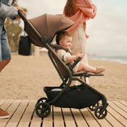 Silver Cross Nia Stroller with Carrycot - Champagne