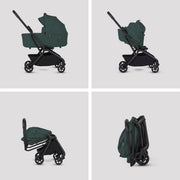 Silver Cross Nia Stroller with Carrycot - Conifer
