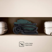 Silver Cross Nia Stroller with Carrycot - Conifer