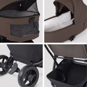 Silver Cross Nia Travel System with Accessories - Chocolate