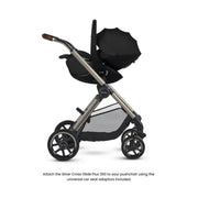 Silver Cross Reef 2 Special Edition Travel System Ultimate 360 Family Car Seat Bundle (12 piece) - Frappe