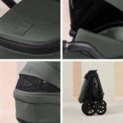 Silver Cross Reef 2 Travel System Ultimate 360 Family Car Seat Bundle (12 piece) - Pewter
