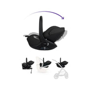 Silver Cross Reef 2 Travel System Ultimate 360 Family Car Seat Bundle (12 piece) - Pewter