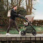 Silver Cross Reef 2 Travel System Ultimate 360 Infant Carrier Bundle (11 piece) - Mocha