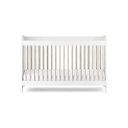 Silver Cross Valencia 3 Piece Nursery Set with Mattress - White