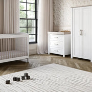Silver Cross Valencia 4 Piece Furniture Set - White