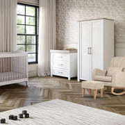 Silver Cross Valencia 5 Piece Nursery Set - White