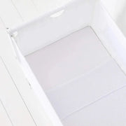 Snuz Crib 2 Pack Fitted Sheets - White