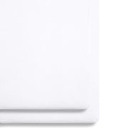 Snuz Crib 2 Pack Fitted Sheets - White