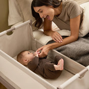 Snuz SnuzPod5 Bedside Crib - Mocha