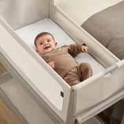 Snuz SnuzPod5 Bedside Crib - Pebble
