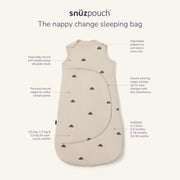 SnuzPouch Sleeping Bag – Grey Cloud - Unboxed