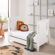 Stella Sleigh Drop Side Cot Bed