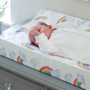 The Gilded Bird Luxury Wedge Changing Mat - Rainbow