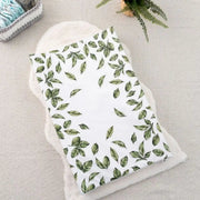 The Gilded Bird Luxury Wedge Changing Mat - Safari Leaves