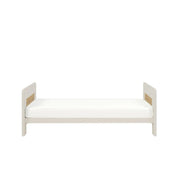 Tutti Bambini Alba Mini Cot Bed - White Sand/Distressed Oak