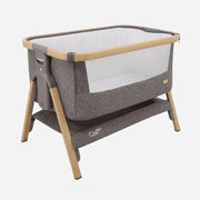 Tutti Bambini CoZee Bedside Crib - Oak/Charcoal