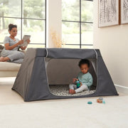 Tutti Bambini CoZee Go Day & Night Bundle - Scandinavian Walnut/Ecru