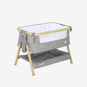 Tutti Bambini CoZee Mini Me Play Crib - Oak & Charcoal