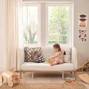 Tutti Bambini CoZee XL Junior Bed & Sofa Expansion - Scandinavian Walnut/Ecru