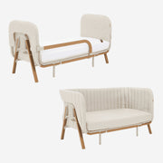 Tutti Bambini CoZee XL Junior Bed & Sofa Expansion - Scandinavian Walnut/Ecru