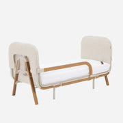 Tutti Bambini CoZee XL Junior Bed & Sofa Expansion - Scandinavian Walnut/Ecru