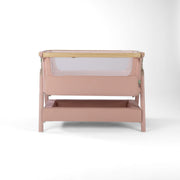 Tutti Bambini Cozee Air 2 Bedside Crib - Drifted Oak/Blush