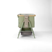 Tutti Bambini Cozee Air 2 Bedside Crib - Drifted Oak/Eucalyptus