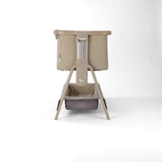 Tutti Bambini Cozee Air 2 Bedside Crib - Soft Walnut/Cocoa