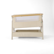 Tutti Bambini Cozee Air 2 Bedside Crib - Toasted Oak/Sand