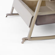 Tutti Bambini Cozee Air 2 Bedside Crib - Toasted Oak/Sand