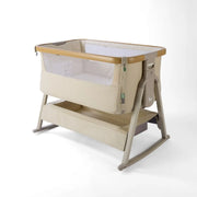 Tutti Bambini Cozee Air 2 Bedside Crib - Toasted Oak/Sand