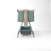 Tutti Bambini Cozee Air 2 Bedside Crib - Whitewash/Kelp