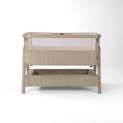 Tutti Bambini Cozee Sense Bedside Crib - Soft Walnut/Cocoa