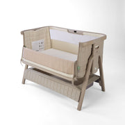 Tutti Bambini Cozee Sense Bedside Crib - Walnut - OPEN BOX