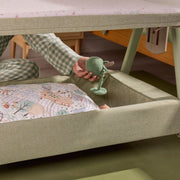 Tutti Bambini Cozee Zen Bedside Crib - Eucalyptus