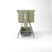 Tutti Bambini Cozee Zen Bedside Crib - Eucalyptus
