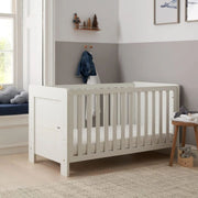 Tutti Bambini Essentials Alba Cot Bed, Mattress & Bedding Bundle