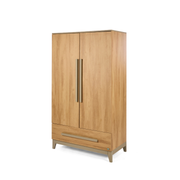 Tutti Bambini Halle Wardrobe - Golden Oak / Sage
