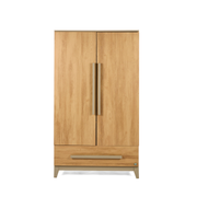 Tutti Bambini Halle Wardrobe - Golden Oak / Sage